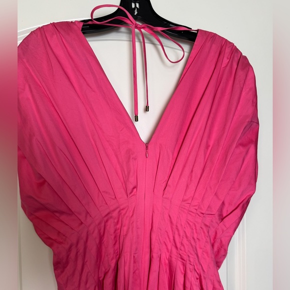 NWT Trina Turk Cotton Pintuck Dress - Picture 6 of 11